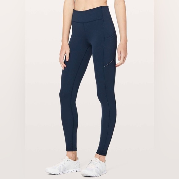 Lululemon Speed Up Tight *Full-On Luxtreme 28" in True Navy 4 - Picture 1 of 6